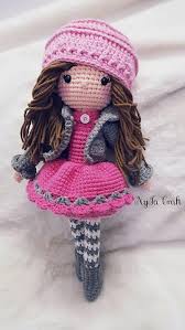Amigurumi Orgu Kiz Bebek Oyuncak Tarifi Amigurumi Tarifleri Krose Oyuncak Sevimli Tig Isi Krose