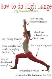 How To Do High Lunge Yogabycandace Yoga Anatomy Restorative Yoga Yoga Benefits