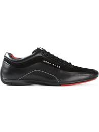 Hugo Hugo Boss Zapatillas Con Cordones Y Paneles Zapatos Hombre Moda Zapatos Hombre Zapatos Hombre Deportivos
