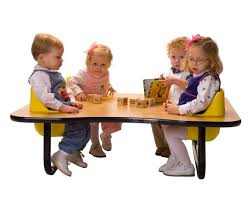4 Seat Space Saver Toddler Tables With 14 Legs Toddler Table Activity Table Table And Chairs