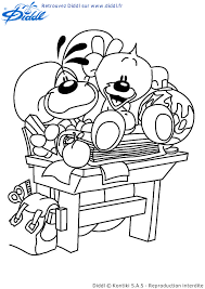 coloriage diddl ecole batman