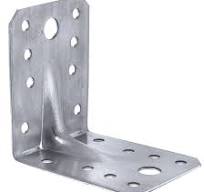 Angle Bracket Heavy Duty L Corner Braces Plates for Wood Galvanised 1.5mm  Thick