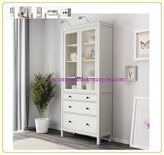 Ikea Beyaz Cekmeceli Vitrin Ikea Ikea Fikirleri Hemnes