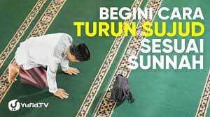 Cara Turun Sujud Sesuai Sunnah Membaca Tahu
