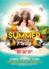Save money and time while using our easy to use free party psd flyer templates for photoshop! Summer Party Flyer Psd Template Psd Free Download Pikbest