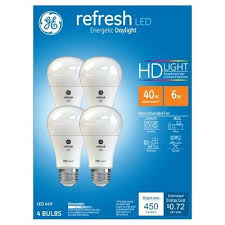 Refresh Daylight Hd 40watt Equivalent A19 Led 4pk Target Led Bulb Led Light Bulb Bulb