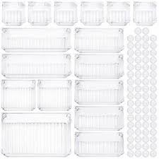 Cerca tra le nostre soluzioni di arredo per la casa i mobili, i complementi d'arredo e gli accessori perfetti per il soggiorno, la camera da letto, la cucina, il bagno e la cameretta dei bambini. Ckate Scatole Stoccaggio Set Di 16 Organizer Cassetti Impilabili Cassetto Eur 42 45 Picclick It