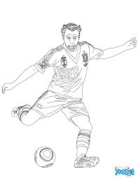 Voir plus d'idées sur le joueur de foot france équipe de foot joueurs de foot maillot equipe de france dessin foot mon illustration de l'attaquant français antoine griezmann. Coloriage Du Joueur De Foot Xavi A Imprimer Gratuitement Ou Colorier En Ligne Sur Hellokids Com Un Coloriage Parf Coloriage Football Coloriage Coloriage Foot