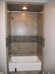 Mobile home tub and shower patch kit. Alcove Tub Shower With Deco Band Traditional Bathroom Houston By N Koehn Tile Houzz