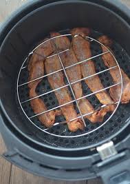 Air Fryer Bacon You Ll Never Want To Bake Bacon In Your Oven Again Air Fryer Recipes Air Fryer Oven Recipes Air Frier Recipes