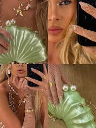 channeled my inner mermaid 🐚✨