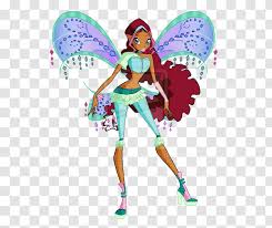 You are free to use my icons, no need to ask. Aisha Flora Musa Winx Club Believix In You Bloom Wing Fairy Transparent Png