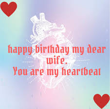 Heart birthday cake for wife with personalized name. 80 Best Happy Birthday Quotes For Wife With Images
