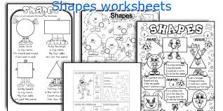 Free shape worksheets for preschool and kindergarten. Shapes Worksheets