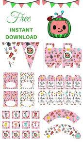 49,000+ vectors, stock photos & psd files. Free Pink Cocomelon Party Printable Download In 2021 Birthday Banner Free Printable Party Printables 2nd Birthday Party For Girl