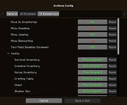 Is a fabric mod and cannot be loaded. Github Pieking1215 Invmove Fabric Minecraft Fabric Mod That Adds The Ability To Walk Around While In Inventories