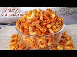 Crispy Macaroni Snacks Macaroni Kurkure Youtube Macaroni Recipes Recipes Foodie Recipes