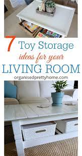 Living Room Toy Storage Ideas Organised Pretty Home Small Living Room Storage Living Room Storage Family Friendly Living Room