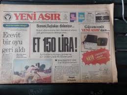 Check spelling or type a new query. Yeni Asir Gazetesi 21 Haziran 1979 Persembe Nadir Kitap