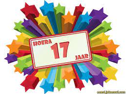 Jakosawi E Cards 17 Jaar Sterren