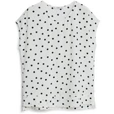 Black And White Polka Dot Short Sleeve Shirt Mango Polka Dot Blouse Polka Dots Polka Dot Blouse White Short Sleeve Blouse