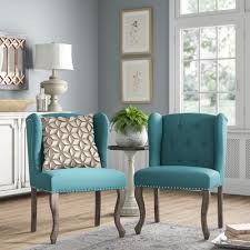 Inspire q® malyn wingback hostess chair in blue. Pin On Living Room