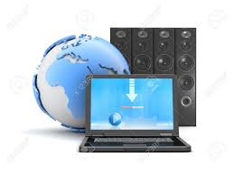 Looking for a great new podcast to play in between your favorite playlists? Download Music From Internet Laptop Sound System And Earth Globe Stock Photo Picture And Royalty Free Image Image 26342463