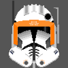Commander Cody From Star Wars Pixel Art Lego Mosaic Art