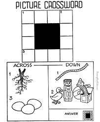 Free Crossword Puzzle For Kids 005 Word Puzzles For Kids Mazes For Kids Printable Puzzles For Kids