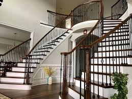 Baltimore railings & stairs does metal fabrication and welding in a variety of metals and for both ornamental and structural uses. Master Fabrication Wrought Iron Staircase Design Center Residential Stair Design