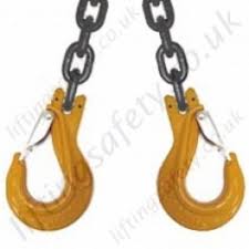 Lifting Chain Sling Assemblies Grade 8 80 Chain