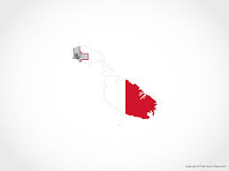 Large detailed map of malta. Vector Maps Of Malta Free Vector Maps