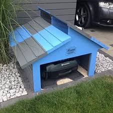 Robogard Home Kundenfoto Rasenmaher Roboter Mahroboter Garage Selber Bauen Rasenmaher Roboter Garage