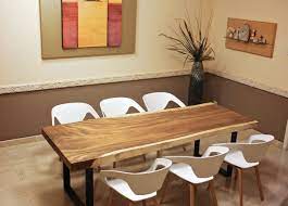 Herman Furniture Solid Wood Suar Table Wood Slab Dining Table Solid Wood Dining Table Wood Slab