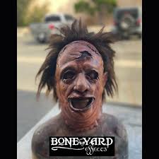 Finishing Bubba, today's Slasher mask! #texaschainsawmassacre #bubba  #latexmask #slasher