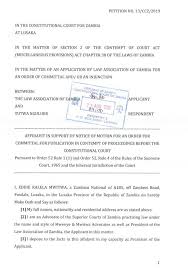 Panacea or pandemonium to zambian constitutionalism? Law Association Of Zambia President Zambian Watchdog Facebook