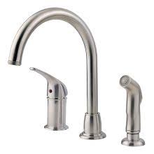 These models do not come with a deck plate, escutcheon, or any other accessory. Triple Hole Kitchen Faucets At Faucet Com