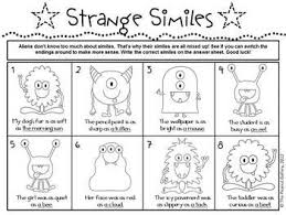 Out Of This World Similes Simile Activities Similes And Metaphors Third Grade Language Arts