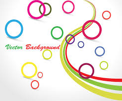 Colorful Circle Vector Graphic Design Background Graphic Design Vector Design Circle Design