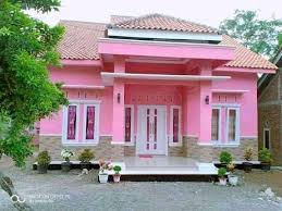 Sebagai warna cat rumah sederhana, warna merah yang berani dapat menghidupkan suasana. 46 Desain Cat Rumah Warna Pink Terbagus Lingkar Png