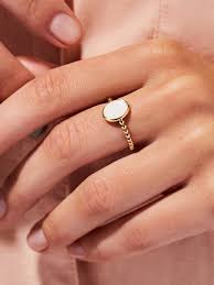 Adjustable Moonstone Ring Rose Ana Luisa Jewelry