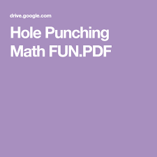 George watson illustrated by alan download pdf. Hole Punching Math Fun Pdf Hole Punch Math Fun Math