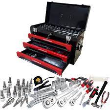 Mechanics tool box and tools