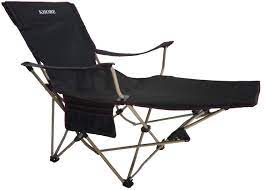 Eureka highback recliner camping chair eureka highback recliner camping chair. Amazon Com Khore Automaticly Adjustable Recliner Folding Camping Chair With Footrest Black Kitchen Dining