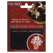 Browse all gift card options today. Cold Stone Creamery 15 500 Gift Card 1 Ct Fred Meyer
