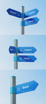 Directional Sign Mockup Psd Free In 2020 Sign Mockup Directional Signs Sign Mockup Free