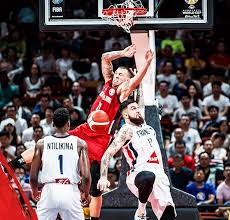 Daniel theis (boston celtics) with a dunk vs the brooklyn nets, 03/11/2021. Video Celtics Centers Daniel Theis And Vincent Poirier Battle It Out In Fiba World Cup Match Up