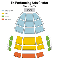Tn Performing Arts Center Andrew Jackson Hall Tickets Tn
