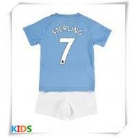Echipament Fotbal Manchester City Raheem Sterling 7 Tricou Acasa 2019 20 Pentru Copii Maneca Scurta Pantaloni Scurti In 2020 Baby Onesies Kids Manchester City