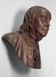 English 18th Century Portrait Sculpture: The American Carved Wooden Busts  of Benjamin Franklin